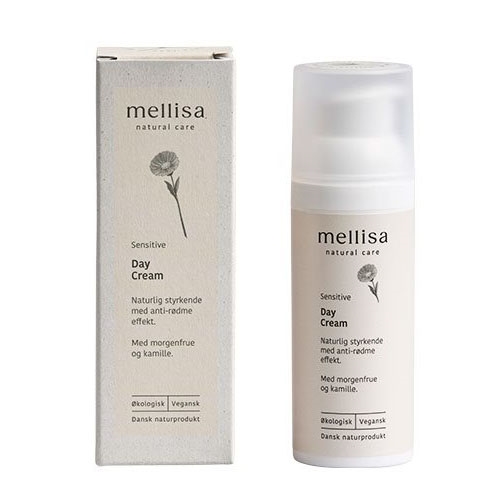 Mellisa dagcreme med morgenfrue, kamille og arnica - sensitive